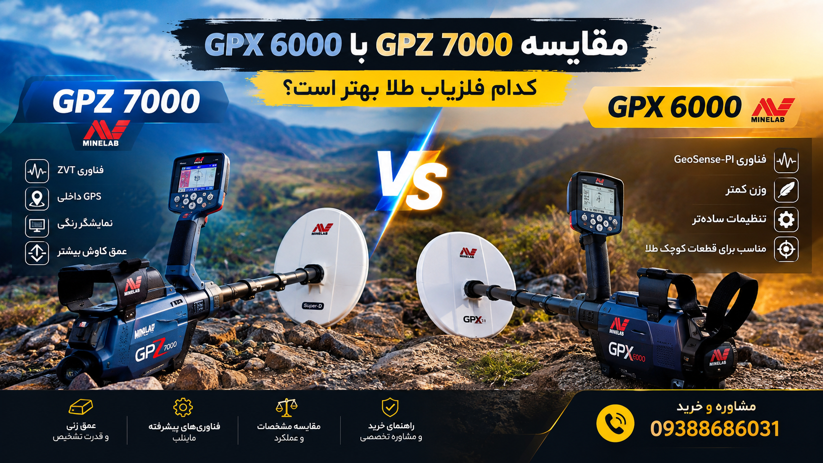مقایسه GPZ 7000 با GPX 6000