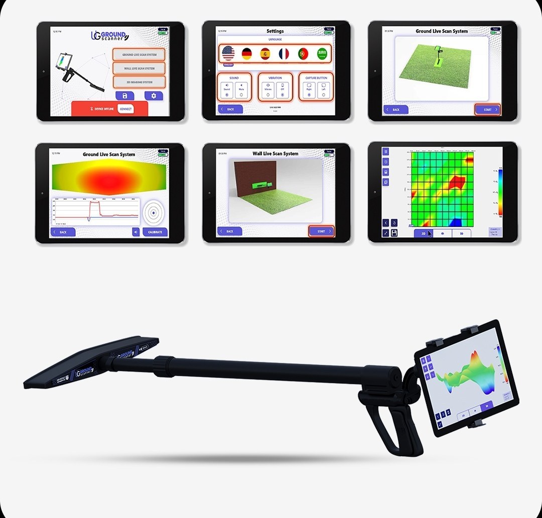 فلزیاب UIG Ground Scanner آلمانی