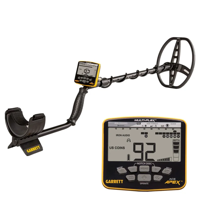 فلزیاب گرت اپکس کار کرده