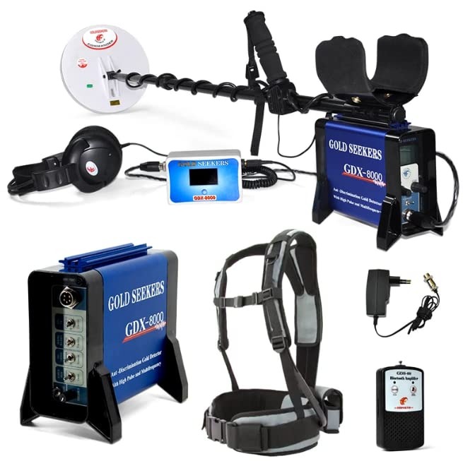 GDX 8000 — فلزیاب پالسی سبک و قابل حمل برای گنج و طلا