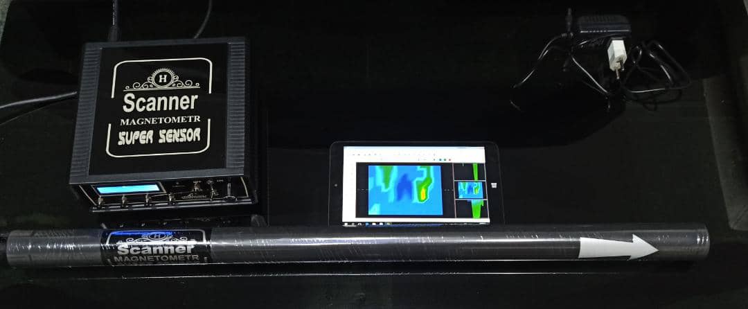 فلزیاب مگنتومتر تکسنسور تصویری