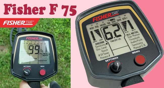 فلزیاب  Fisher F75