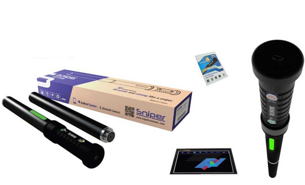 فلزیاب تصویری اسنایپر