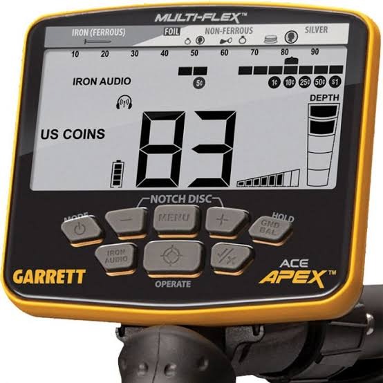 دستگاه فلزیاب گرت اپکس (Garrett Apex)