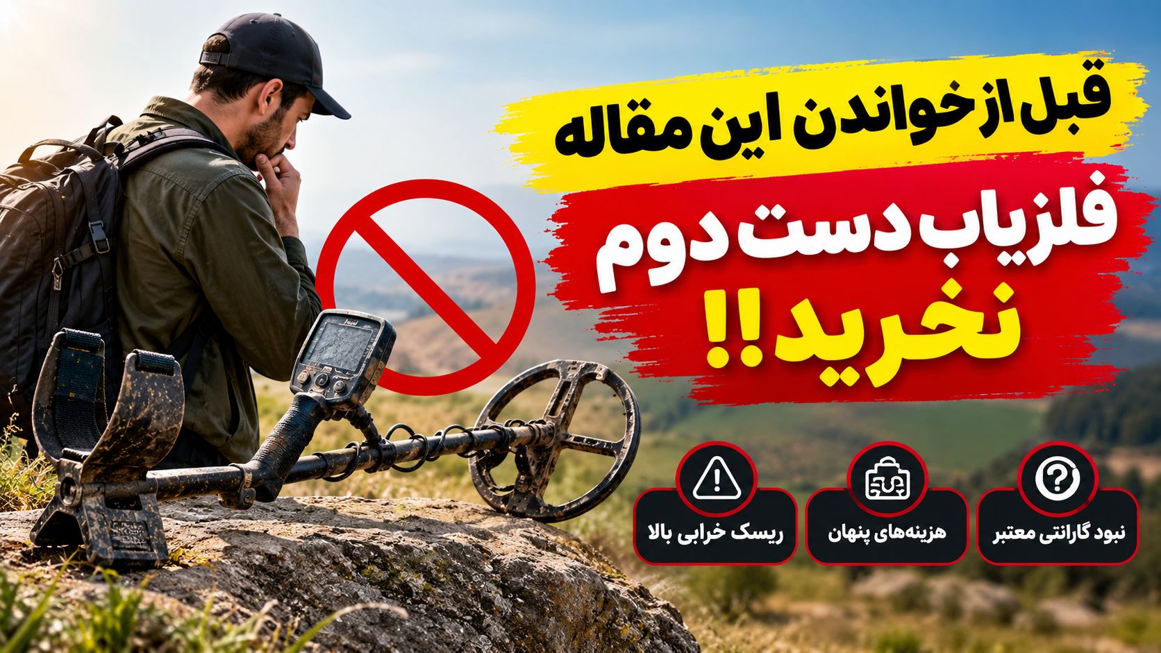 قبل از خواندن این مقاله فلزیاب دست دوم نخرید!!