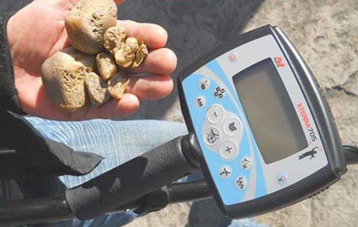 تست فلزیاب اکسترا ۷۰۵