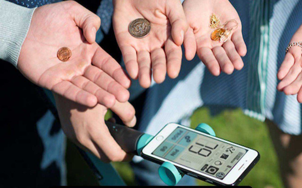 فلزیاب گوشی در نمایندگی تهران