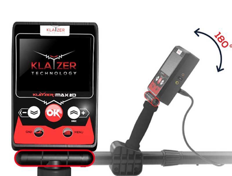 فلزیاب Klayzer Max 2D - کلایزر مکس تری دی